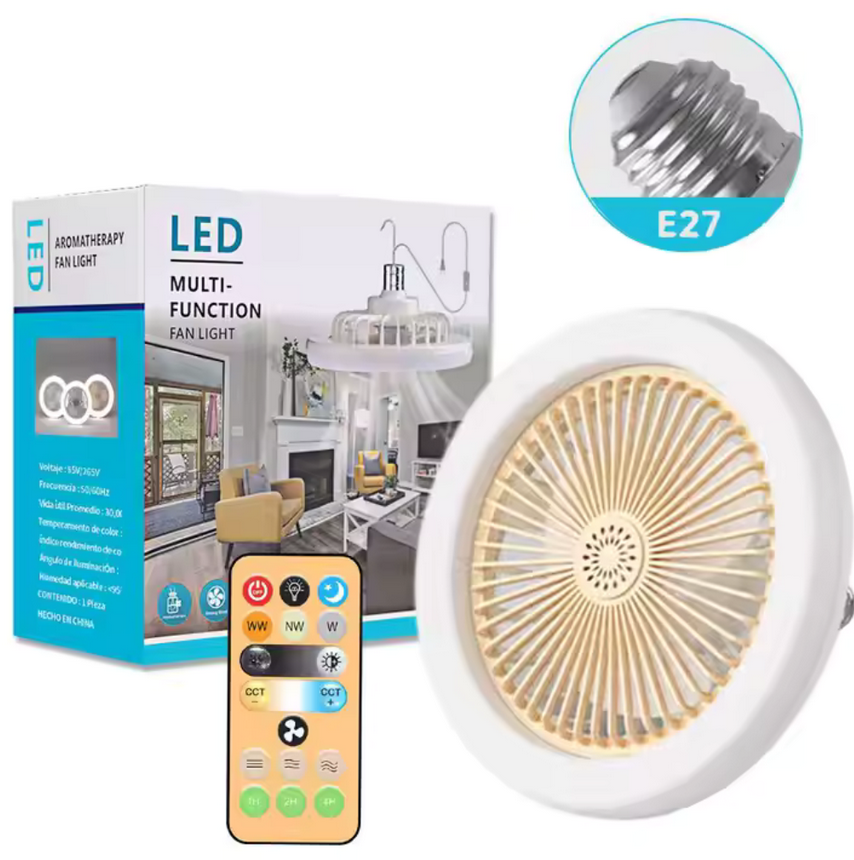 Ventilador LED Multifuncional E27