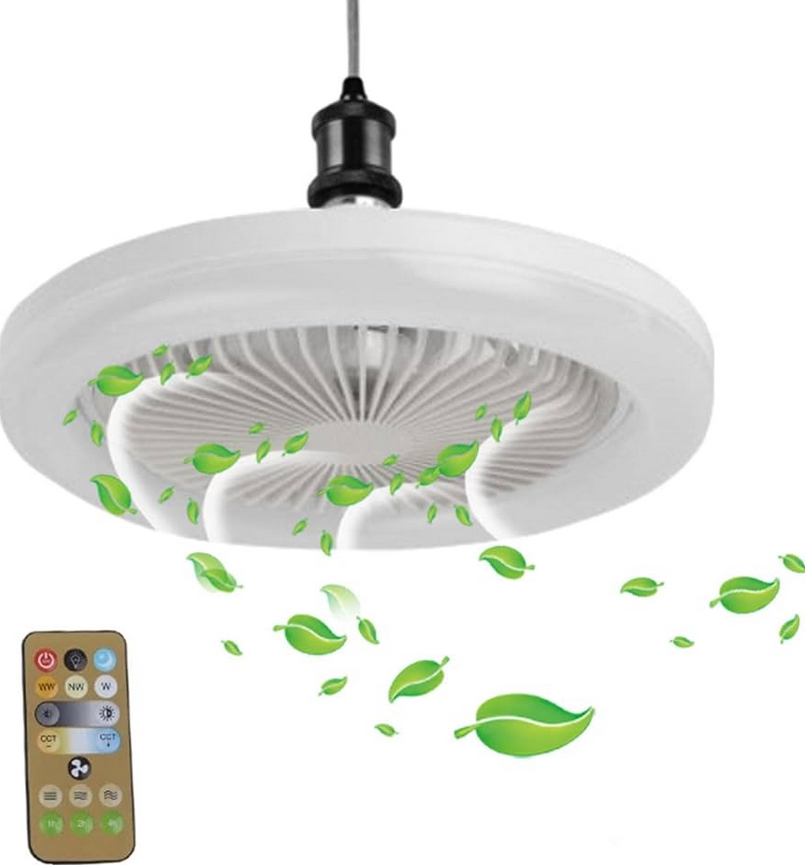 Ventilador LED Multifuncional E27