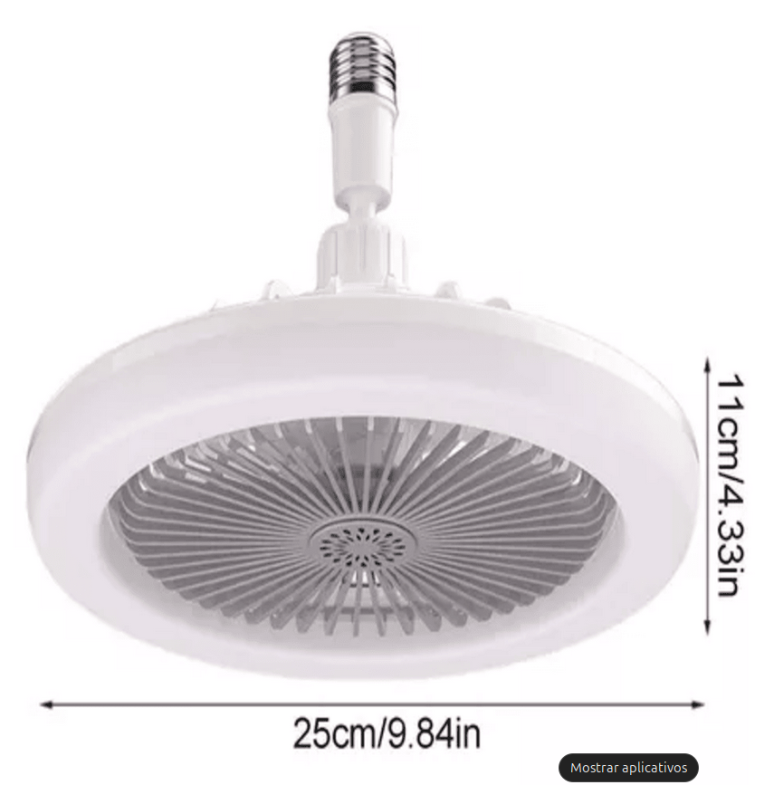 Ventilador LED Multifuncional E27